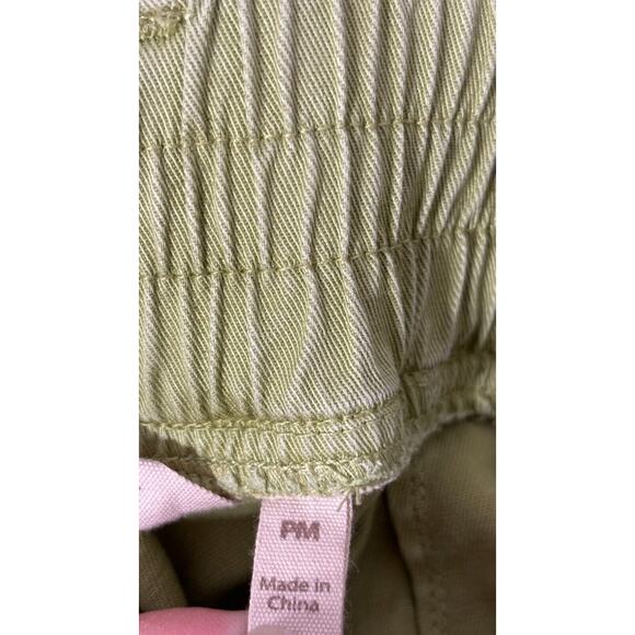 Soft Surroundings Womens Green Mara Vista Eyelet Lace Pockets Pull On Pants PM - Picture 8 of 13